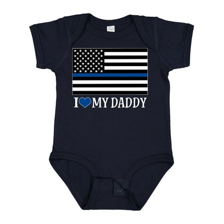 

Inktastic Police Officer Daddy Law Enforcement Gift Baby Boy or Baby Girl Bodysuit