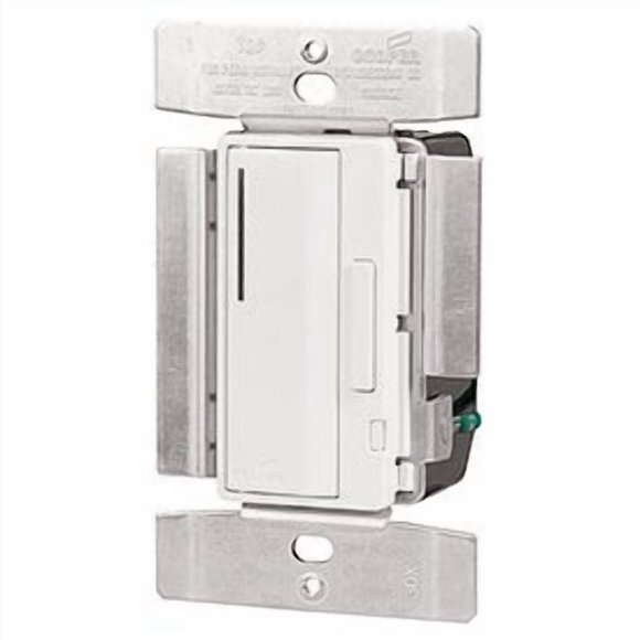 Cooper Wiring Devices AIM10-W ACCELL Variateur Intelligent 1 000 Watts INC/MLV Master, Blanc