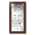 thumbnail image 2 of ArtToFrames 8" x 17" Walnut Picture Frame, 8x17 inch Brown Wood Poster Frame (WOM-4096), 2 Pack, 2 of 8