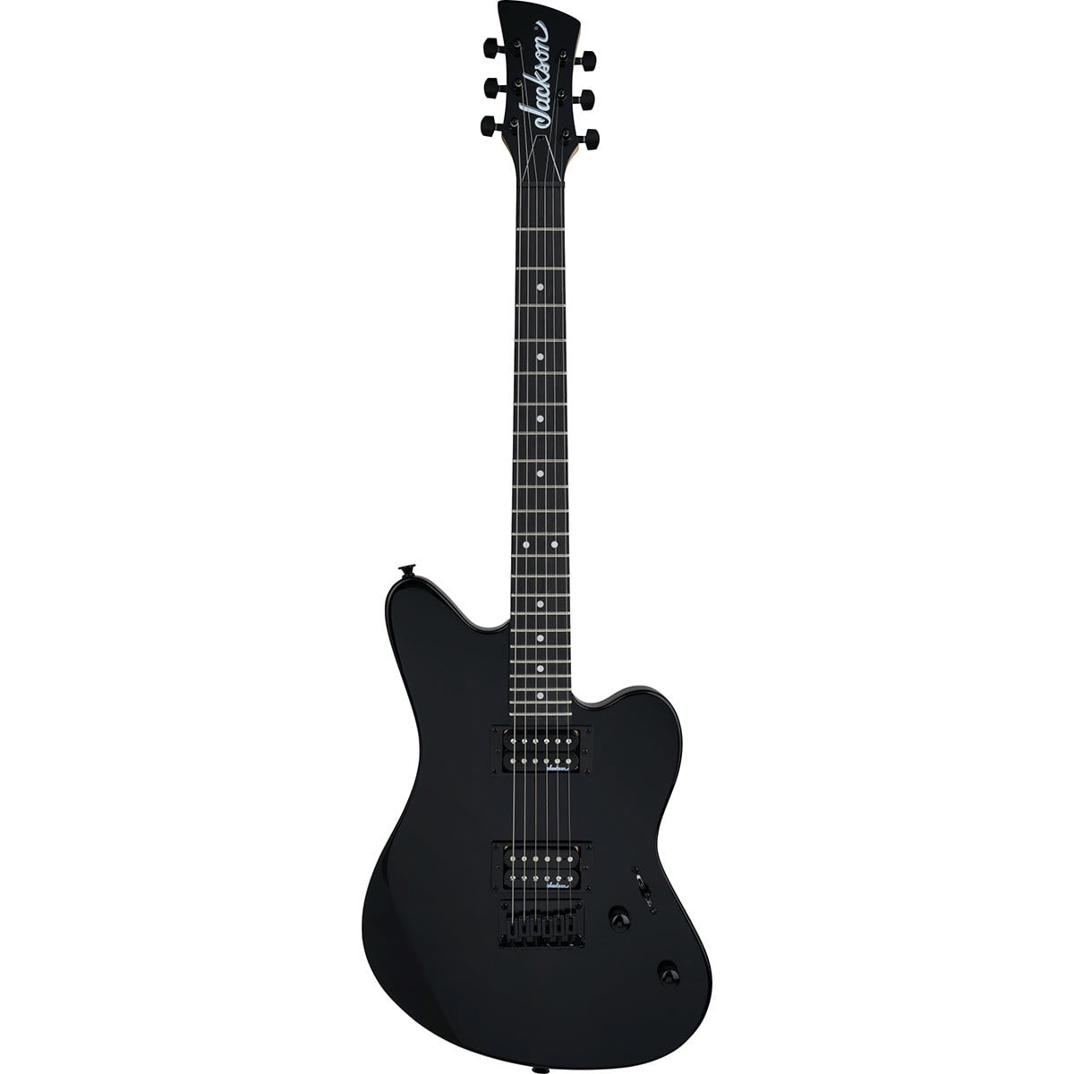 Jackson JS Series Surfcaster JS22 HT Electric Guitar, Gloss Black