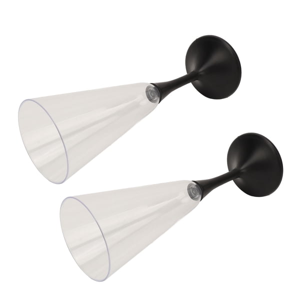 Copa De Vino Ligera Resplandeciente, Copa De Cóctel Brillante, 2 Piezas, Vasos Seguros Llamativos Para Bar