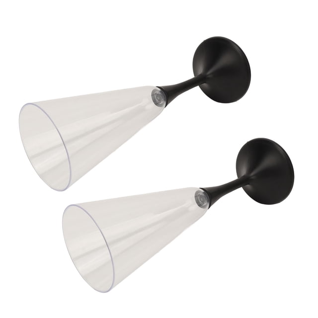 Copa De Vino Ligera Resplandeciente, Copa De Cóctel Brillante, 2 Piezas, Vasos Seguros Llamativos Para Bar