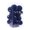 Blue, variant on 33Pc Flocking Electroplating Christmas Ball Set, Velvet Hanging Ornaments, Shatter Resistant Holiday Tree Decorations For Home Party Wreath Garland Seasonal Display(Red)