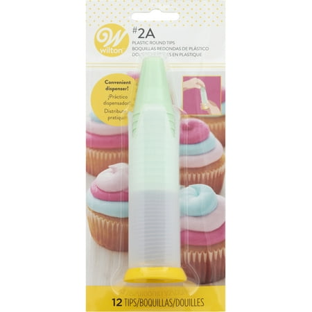 Decorating Tips 12/Pkg-#2A Round
