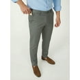 thumbnail image 2 of Men's Light-Weight Cotton Blend Dress Pants - Breathable Straight Fit for Office & Travel, 2 of 8