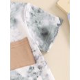 thumbnail image 6 of Bagilaanoe 2pcs Toddler Baby Boy Shorts Set Short Sleeve Tie-dye Print T Shirt Tops + Shorts 6M 12M 18M 24M 3T Kids Casual Summer Clothes, 6 of 7