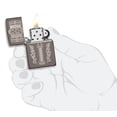 thumbnail image 5 of Zippo Thor's Hammer Black Ice Pocket Lighter, 5 of 6
