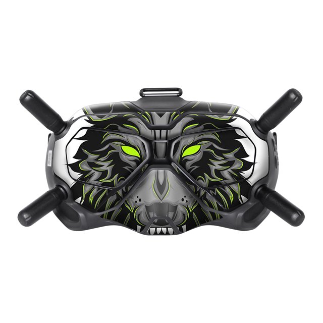 Sunnylife Drone Goggle Pegatina Anti-Scratch Anti-Collision Quadcopter Glasses PVC Decal Decor Protector Reemplazo para DJI FPV Tipo 7 kenally EL006188-07B