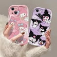 thumbnail image 2 of Funda de teléfono con dibujos animados Kuromi Kiity Melody Pochacco para iPhone, 16, 15, 14, 13, 12, 11 Pro, XS, Max, XR, X, 7, 8, 6, 6s Plus, SE, 2 of 5