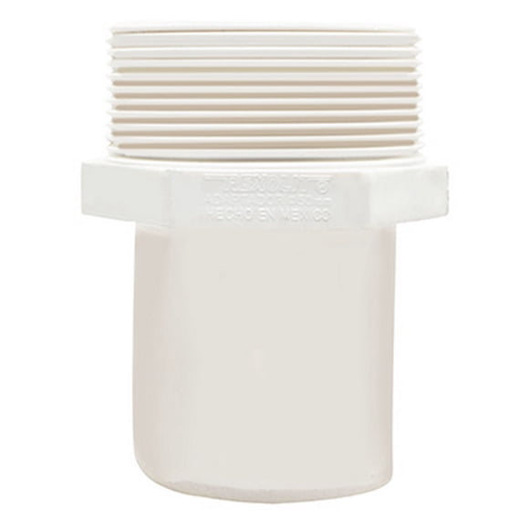 adaptador sanitario 5 x 5 cm blanco rexolit