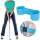 thumbnail image 5 of Deporte Golf Movimiento del brazo Cinturón correcto Swing Postura Corrección Cinturones Guía de práctica Entrenador de alineación Azul, 5 of 5
