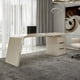 thumbnail image 5 of Modern Aesthetic Office Desk Luxury Computer Writing Boss Executive Office Desk Study Conference Meuble Bureau Furniture SR50OD My Lux Decor Round, 5 of 7