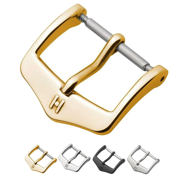 HIRSCH Classic Buckle for Watch Straps Stainless Steel Gold 22mm Walmart