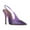 Purple, variant on Women Transparent Slingback Pumps with Crystal Studs Pointed Toe Stiletto High Heels Evening Prom Sandal Shoes Size 10 Purple