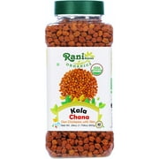 Rani Organic Kala Chana (Desi Chickpeas with Skin) 28oz (800g) PET Jar ~ All Natural | Vegan | Gluten Friendly | NON-GMO | Indian Origin | USDA Certified Organic