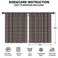 thumbnail image 2 of Blackout Kids Curtains,Colorful Skull Pattern Childrens Insulated Curtains Set Of 2,Bedroom Essentials,Toddler Room Decor 42"x54", 2 of 5