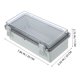 thumbnail image 2 of WRITWAA Caja Plástica Impermeable Para Eléctrico Con Compacto Y Duradero, 2 of 6