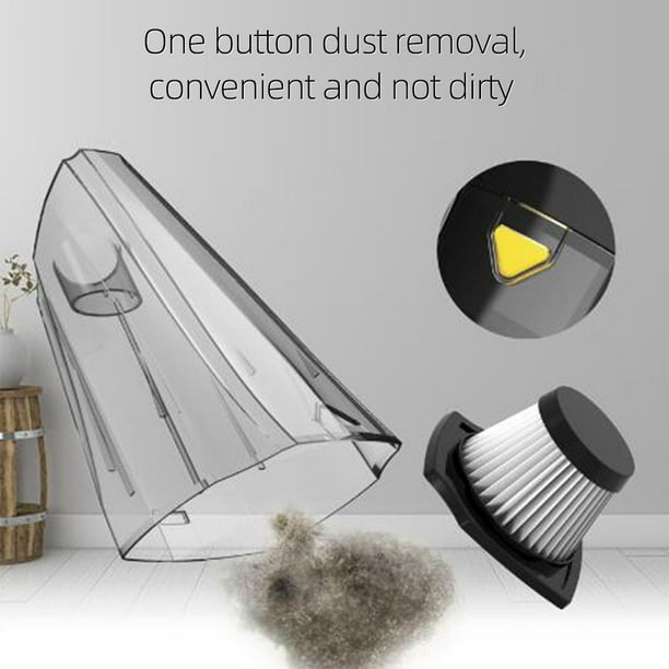 Aspirateur à Main Sans Fil 7000Pa – 120W, Puissant Pour Voiture, Portable, 25 Min D'autonomie