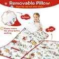thumbnail image 3 of Pioneer Flower Floral Print Pattern Toddler Nap Mats for Kids Preschool,Sleeping Mat Bag or Kids,Toddler Sleeping Bag,Toddler Nap Mat or Daycare, 3 of 6