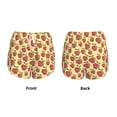 thumbnail image 5 of Lsque Fruit Printed Women's Running Shorts with Liner Pockets,Elastic Quick Dry Workout Athletic Gym Yoga Shorts,Womens High Waist Shorts-Small, 5 of 9