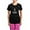 With Pink Pant, variant on CafePress - Wine Flu Women's Dark Pajamas - Women's Short Sleeve Print T-Shirt and Pants Dark Cotton Pajama Set