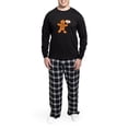 thumbnail image 4 of CafePress - Oh Snap Gingerbread Man - Men's Long Sleeve Loose Fit Cotton Dark Pajama Set, 4 of 7