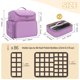 thumbnail image 5 of Funda organizadora de esmaltes de uñas CUBETASTIC extra grande, color morado, 5 of 9