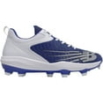 thumbnail image 2 of New Balance Men's Fuel Cell 4040V6 Low Molded Baseball Cleats Royal/White D 12, 2 of 6