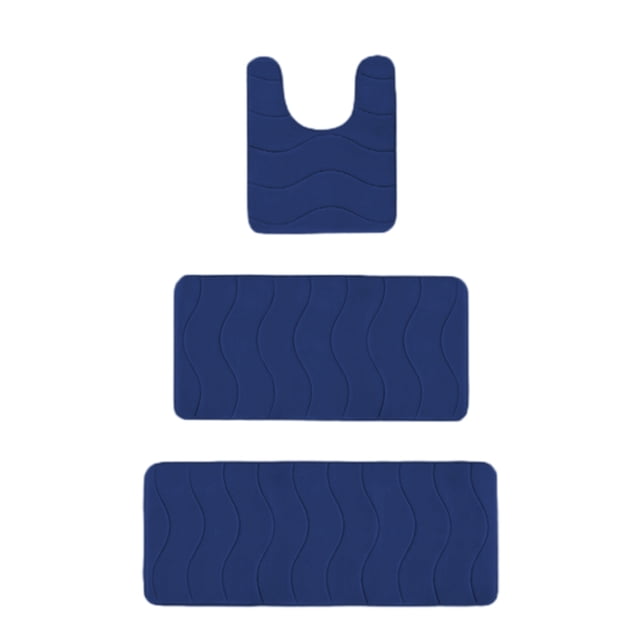 Yhmxh Alfombrillas de baño para baño Alfombra de baño Felpudos antideslizantes para baño, felpudos para dormitorio, alfombras para el hogar, felpudos absorbentes para baño Decoración del baño
