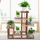 thumbnail image 5 of Plant Stand Wooden Plant Stand Flower Stand Wooden Flower Stand Wooden Plant Shelf Multi Tiers Wooden Plant Stand Balcony Garden Flower Plant Stand Display Shelf Five Layers ANGGREK Otros, 5 of 8
