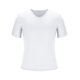 thumbnail image 3 of Blusas y camisas de manga corta con cuello en V para hombre, blusas casuales de verano a la moda de color liso con cuello en V y manga corta para hombre., 3 of 8