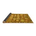 thumbnail image 2 of Ahgly Company Indoor Round Persian Yellow Traditional Area Rugs, 8' Round, 2 of 4