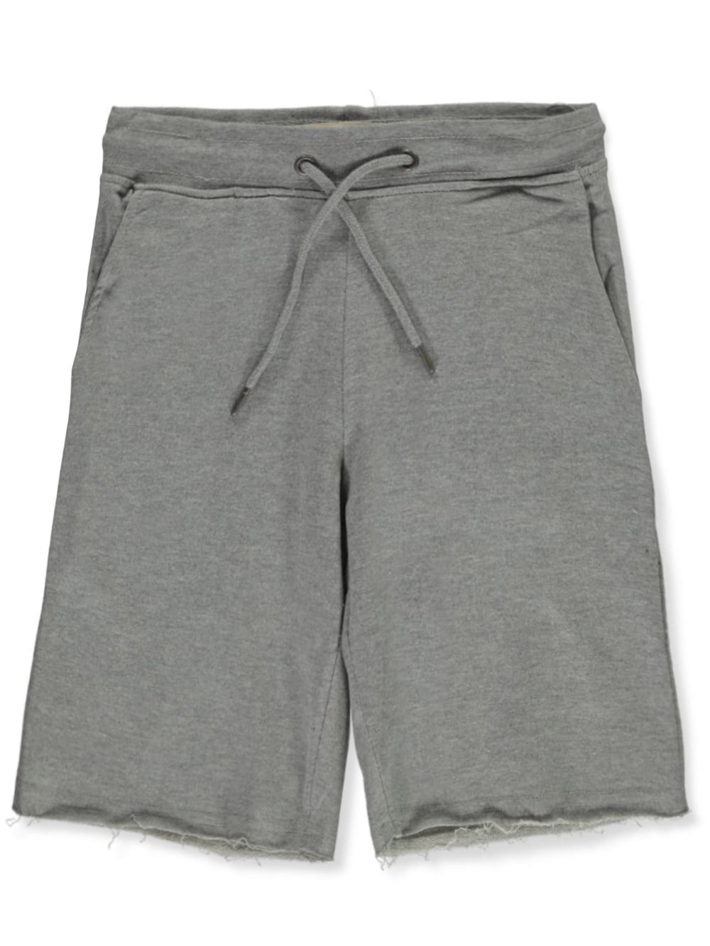 Evolution In Design Boys' Cut-Off Terry Shorts - heather gray, 8 (Big ...