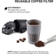 thumbnail image 5 of Paquete de 2 filtros para cafetera ANGGREK taza de filtro de cafetera de 20 My, 5 of 8
