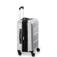 thumbnail image 5 of Securitech by Delsey, Asphalt 2-Piece Spinner Luggage Set, with Carry-on & Trunk, Silver, 5 of 14