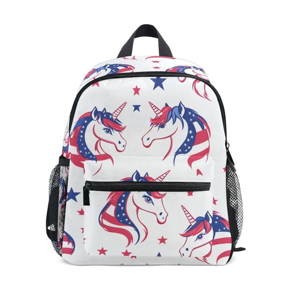 ALAZA Unicorns Stars School Backpack Small Bookbag Mini Bags