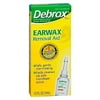 Debrox Earwax Removal Aid Drops, 0.5 Fl Oz (Pack of 2)