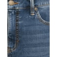 thumbnail image 6 of Time and Tru Women's High Rise Curvy Skinny Jeans, Available in Regular and Short Inseams, Sizes 0-22, 6 of 6