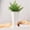 4.8x9.6x4.9 inch, variant on White Roman Style Plastic Planter, Glossy Lines for Artificial Flower Decor, Detachable Half Split Design for Garden Home, 3.4x7.6x3.6 Inch