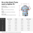 thumbnail image 5 of Kdxio Men'S Hawaiian Shirt For Men Short Sleeve Shirt Kawaii Sushi (2) Summer Casual Holiday Beach Button Down T-Shirts, 5 of 5