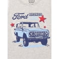 thumbnail image 2 of Ford Bronco Girls Americana Graphic Tank Top with Lace Trim, Sizes 4-16, 2 of 3
