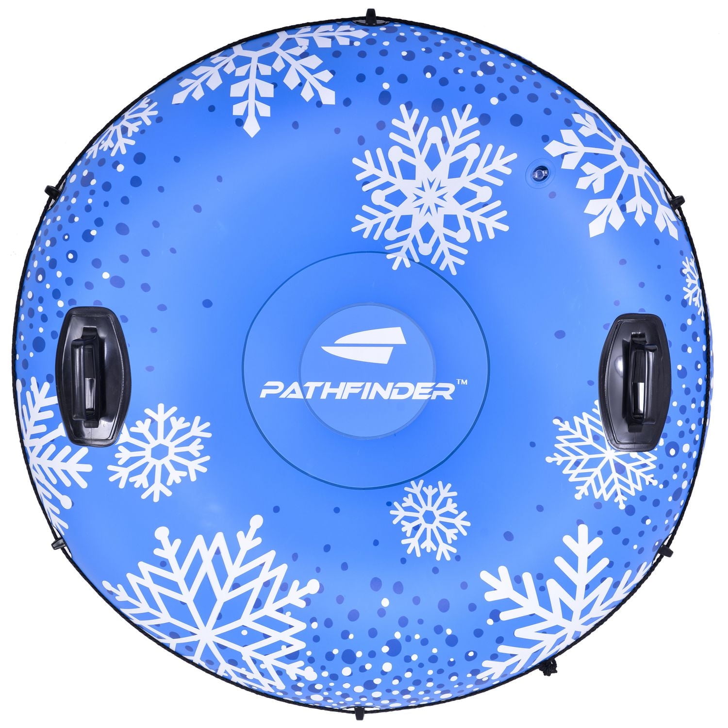 Pathfinder grand tube à neige gonflable résistant, 49 po unisexe flocon de neige pour les âges 14 ans +
