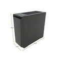 thumbnail image 3 of Phanteks Eclipse P400 PH-EC416PTG_BK Satin Black Tempered Glass/Steel ATX Mid Tower Computer Case, 3 of 3