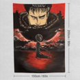 thumbnail image 2 of Poster Berserk Tapestry Luxury Wall Hanging Tapestries Decoration For Living Room Bedroom Dormitory Mural Blanket Wall Art Tapestry, 2 of 8
