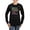 Black, variant on - Crazy Cat Lady Women's Long Sleeve Dark T Shirt - Women's Long Sleeve Graphic Tee Casual Fit