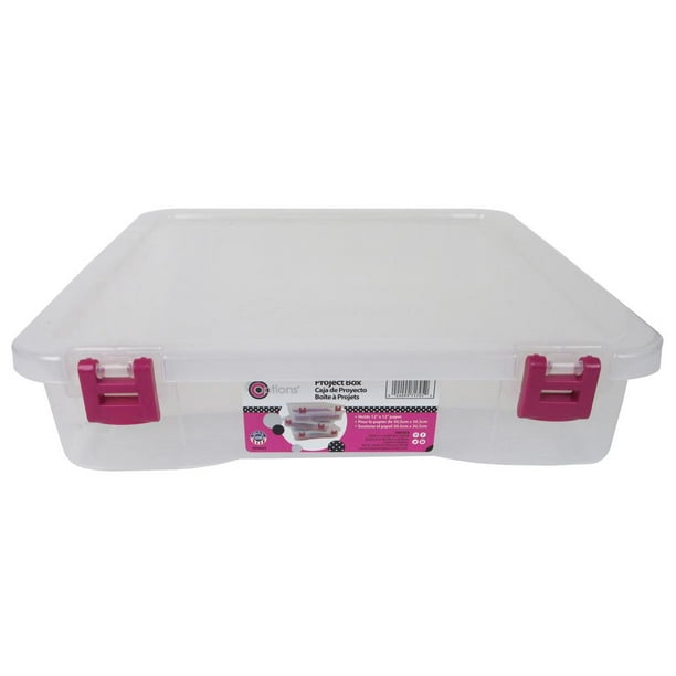 Creative Options Organizer Clear Project Box, 1 Each