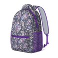 thumbnail image 3 of Country Style Bloom Print Backpack - Breathable School Bag for Commuters, 3 of 6