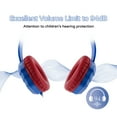 thumbnail image 4 of Olyre Kids Hedapnones Wired with Microphone and 94dB Volume-Limiting for Boys and Girls, School Headphones with Braided Tangle-Free Cable Compatible with Computer Tablet Smartphone Blue/Red, 4 of 8
