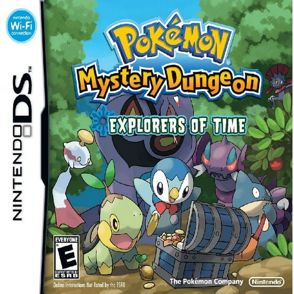 Restored Pokemon Mystery Dungeon: Explorers of Time (Nintendo DS, 2008) RPG Game (Refurbished)