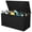 Black, variant on 150 Gallon HDPE Outdoor Storage Deck Box, Lockable Resin Bench with Gas Struts, Seats 2, Weather Resistant, 55.1'' L x 27.2'' W x 28.7'' H, Brown